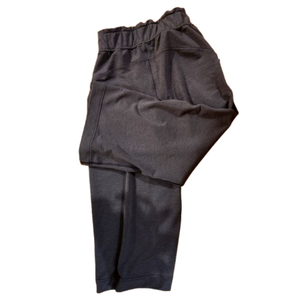 Lululemon Charcoal Grey Paperbag Waist Wide-Leg Pants Size 2